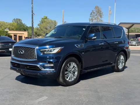 Another view of 2020 INFINITI QX80 LUXE Sport Utility 4D for sale in Las Cruces, NM at L&L Auto Sales