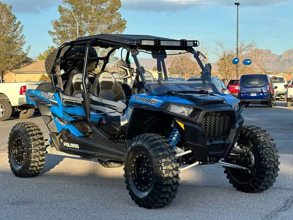 Blue 2018 Polaris RZR XP 4 Turbo (Electric Power Steering) for sale in Las Cruces, NM