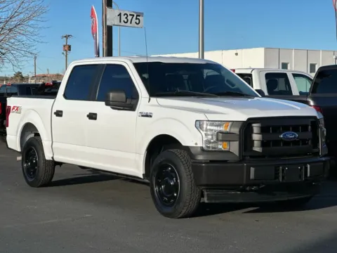 White 2017 Ford F-150 SuperCrew Cab XL Pickup 4D 5 1/2 ft for sale in Las Cruces, NM