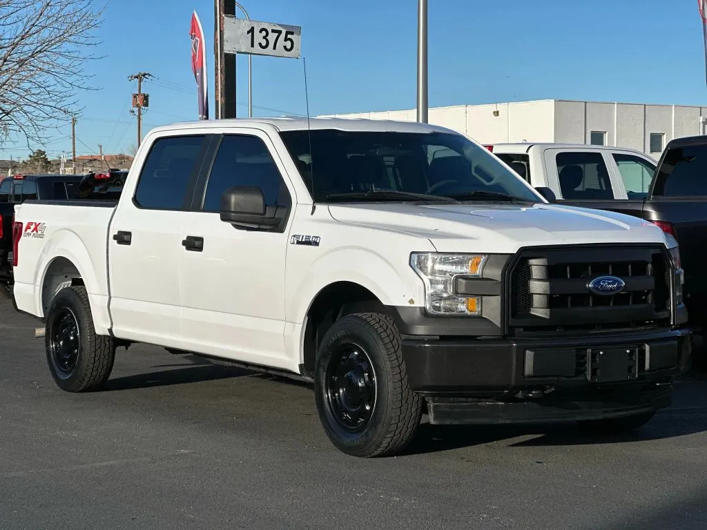 White 2017 Ford F-150 SuperCrew Cab XL Pickup 4D 5 1/2 ft for sale in Las Cruces, NM
