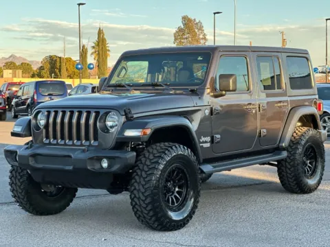 Another view of 2020 Jeep Wrangler Unlimited Sport S Sport Utility 4D for sale in Las Cruces, NM at L&L Auto Sales