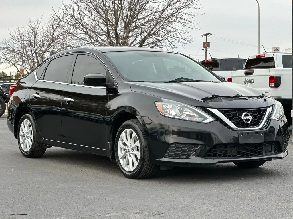 Black 2019 Nissan Sentra SV Sedan 4D for sale in Las Cruces, NM