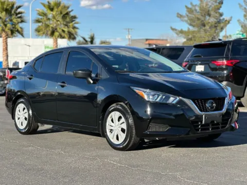 Black 2020 Nissan Versa S Sedan 4D for sale in Las Cruces, NM