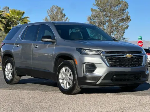 Gray 2023 Chevrolet Traverse LS Sport Utility 4D for sale in Las Cruces, NM
