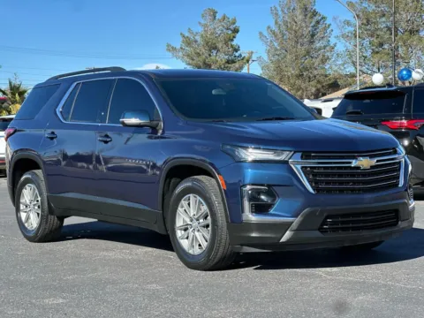 Blue 2022 Chevrolet Traverse LT Sport Utility 4D for sale in Las Cruces, NM