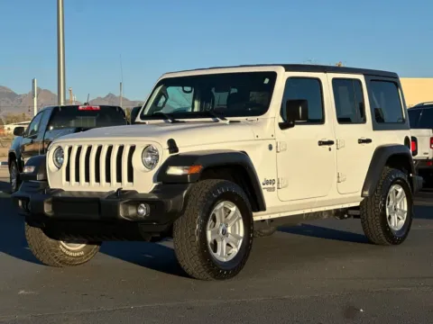 Another view of 2018 Jeep Wrangler Unlimited All New Sport SUV 4D for sale in Las Cruces, NM at L&L Auto Sales
