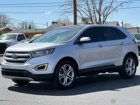 Another view of 2015 Ford Edge Titanium Sport Utility 4D for sale in Las Cruces, NM at L&L Auto Sales