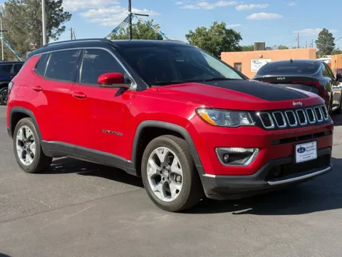 Red 2021 Jeep Compass Limited Sport Utility 4D for sale in Las Cruces, NM