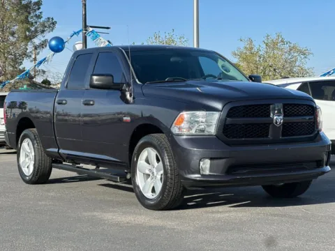 Gray 2015 Ram 1500 Quad Cab Express Pickup 4D 6 1/3 ft for sale in Las Cruces, NM