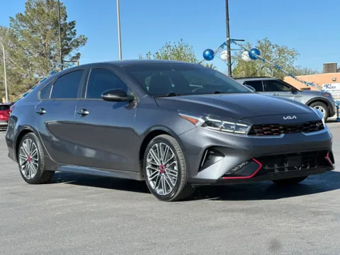 Gray 2023 Kia Forte GT Sedan 4D for sale in Las Cruces, NM