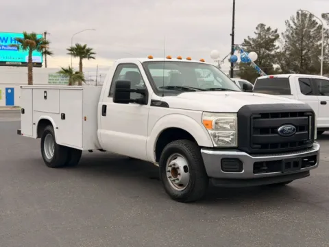White 2016 Ford F350 Super Duty Regular Cab & Chassis XL Cab & Chassis 2D for sale in Las Cruces, NM