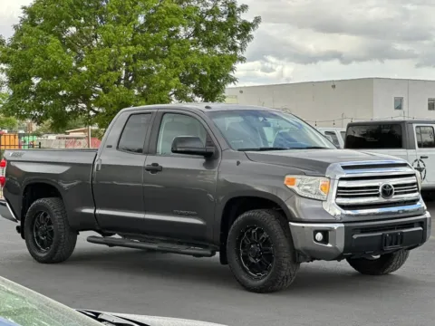 Gray 2017 Toyota Tundra Double Cab SR Pickup 4D 6 1/2 ft for sale in Las Cruces, NM