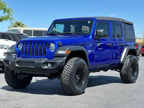 Another view of 2018 Jeep Wrangler Unlimited All New Sport SUV 4D for sale in Las Cruces, NM at L&L Auto Sales