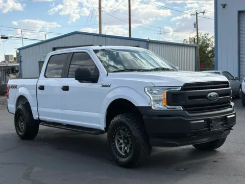 White 2018 Ford F-150 SuperCrew Cab XL Pickup 4D 5 1/2 ft for sale in Las Cruces, NM