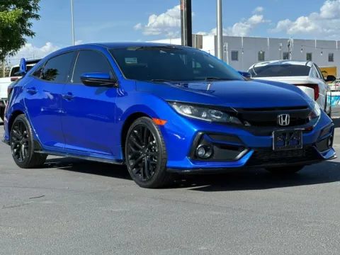 Blue 2020 Honda Civic Sport Hatchback 4D for sale in Las Cruces, NM