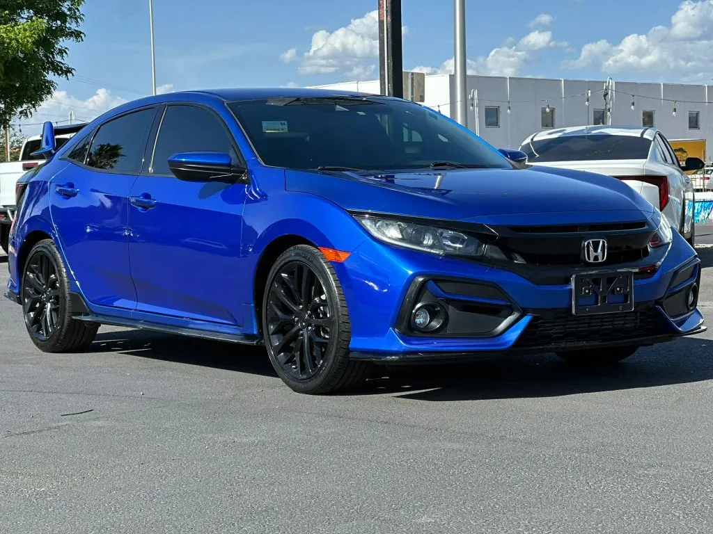 Blue 2020 Honda Civic Sport Hatchback 4D for sale in Las Cruces, NM