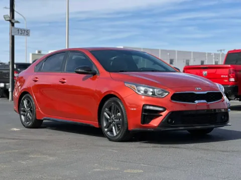 Orange 2021 Kia Forte GT-Line Sedan 4D for sale in Las Cruces, NM