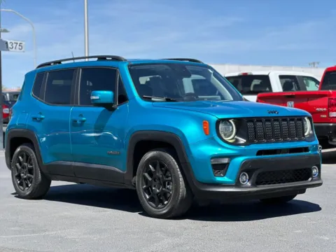 Blue 2020 Jeep Renegade Altitude Sport Utility 4D for sale in Las Cruces, NM