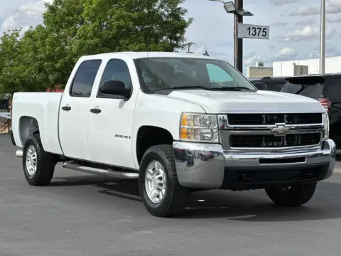 White 2009 Chevrolet Silverado 2500 HD Crew Cab LT Pickup 4D 6 1/2 ft for sale in Las Cruces, NM