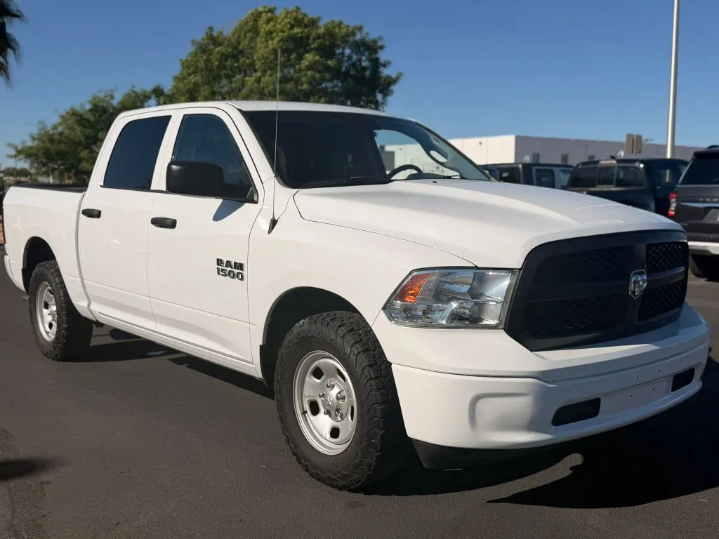 White 2018 Ram 1500 Crew Cab Tradesman Pickup 4D 5 1/2 ft for sale in Las Cruces, NM