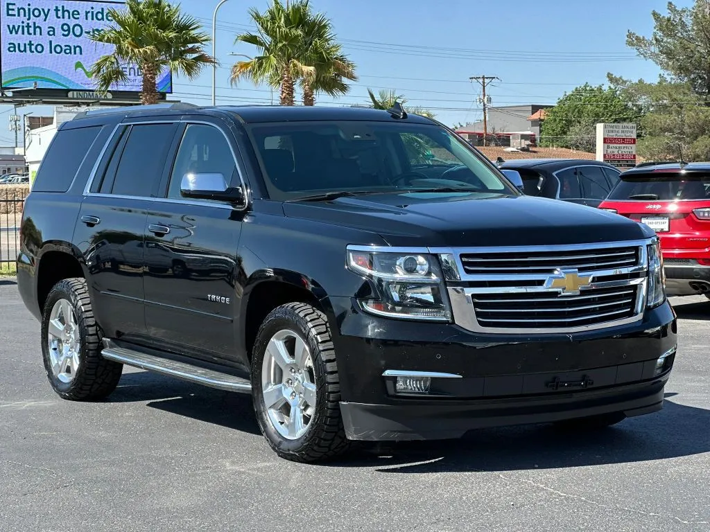 Black 2017 Chevrolet Tahoe Premier Sport Utility 4D for sale in Las Cruces, NM