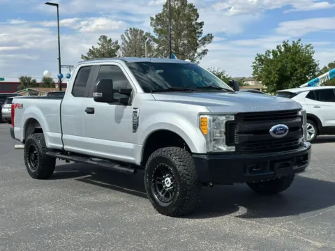 Silver 2017 Ford F250 Super Duty Super Cab XL Pickup 4D 6 3/4 ft for sale in Las Cruces, NM