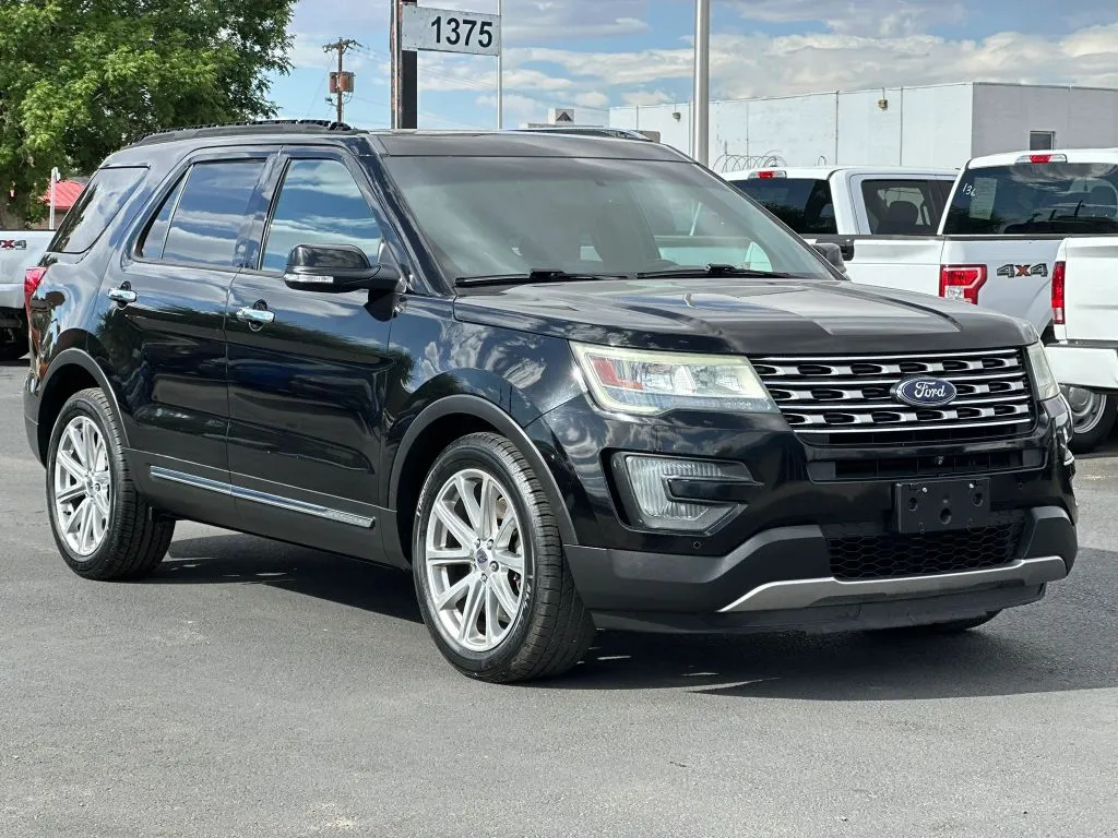 Black 2016 Ford Explorer Limited Sport Utility 4D for sale in Las Cruces, NM