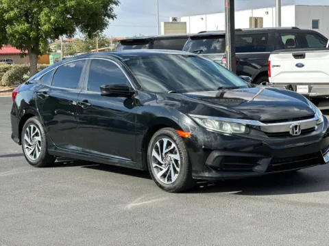 Black 2016 Honda Civic EX Sedan 4D for sale in Las Cruces, NM