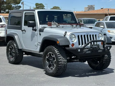 Silver 2012 Jeep Wrangler Sport SUV 2D for sale in Las Cruces, NM