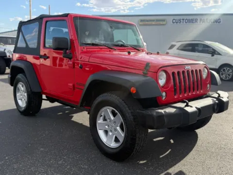 Red 2015 Jeep Wrangler Sport SUV 2D for sale in Las Cruces, NM