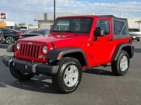 Another view of 2015 Jeep Wrangler Sport SUV 2D for sale in Las Cruces, NM at L&L Auto Sales