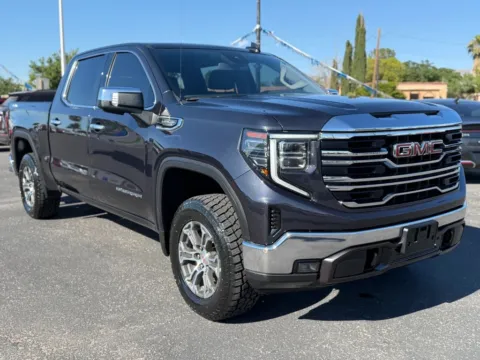 Black 2025 GMC Sierra 1500 Crew Cab SLT Pickup 4D 5 3/4 ft for sale in Las Cruces, NM