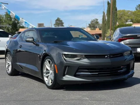 Gray 2017 Chevrolet Camaro LT Coupe 2D for sale in Las Cruces, NM