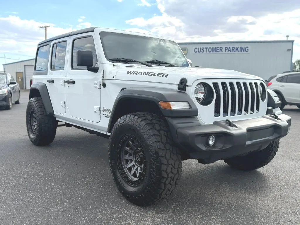 White 2018 Jeep Wrangler Unlimited All New Sport S Sport Utility 4D for sale in Las Cruces, NM