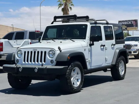 Another view of 2018 Jeep Wrangler Unlimited Sport S (JK) Sport Utility 4D for sale in Las Cruces, NM at L&L Auto Sales