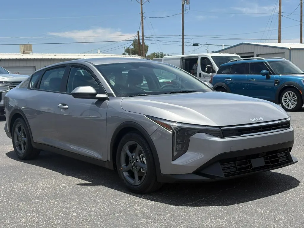 Gray 2025 Kia K4 LXS Sedan 4D for sale in Las Cruces, NM