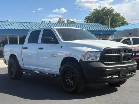 White 2016 Ram 1500 Crew Cab Tradesman Pickup 4D 5 1/2 ft for sale in Las Cruces, NM