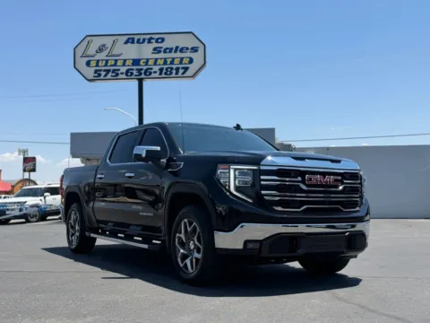 Photos of 2023 GMC Sierra 1500 Crew Cab SLT Pickup 4D 5 3/4 ft for sale in Las Cruces, NM at L&L Auto Sales