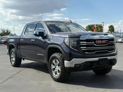 Gray 2025 GMC Sierra 1500 Crew Cab SLT Pickup 4D 5 3/4 ft for sale in Las Cruces, NM