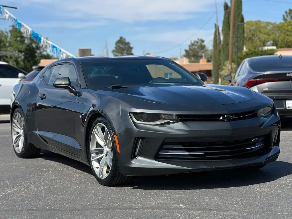 Gray 2017 Chevrolet Camaro LT Coupe 2D for sale in Las Cruces, NM