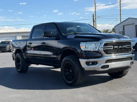 Black 2021 Ram 1500 Crew Cab Big Horn Pickup 4D 5 1/2 ft for sale in Las Cruces, NM