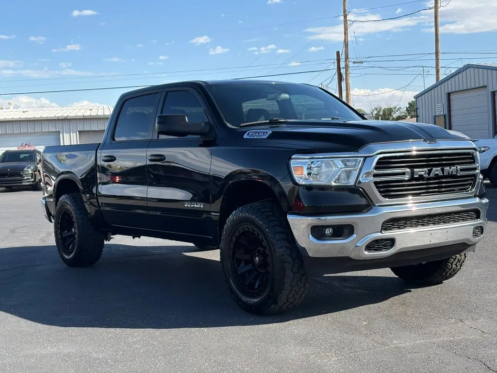 Black 2021 Ram 1500 Crew Cab Big Horn Pickup 4D 5 1/2 ft for sale in Las Cruces, NM