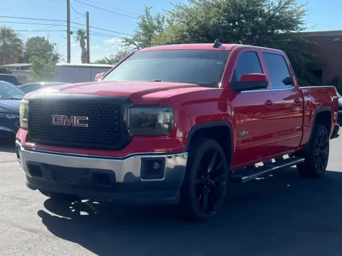 Another view of 2015 GMC Sierra 1500 Crew Cab SLE Pickup 4D 5 3/4 ft for sale in Las Cruces, NM at L&L Auto Sales