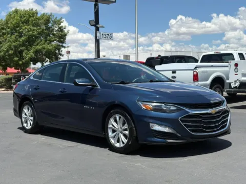 Blue 2022 Chevrolet Malibu LT Sedan 4D for sale in Las Cruces, NM