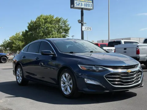 Blue 2022 Chevrolet Malibu LT Sedan 4D for sale in Las Cruces, NM