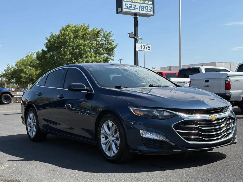 Blue 2022 Chevrolet Malibu LT Sedan 4D for sale in Las Cruces, NM