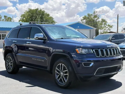 Blue 2017 Jeep Grand Cherokee Limited Sport Utility 4D for sale in Las Cruces, NM