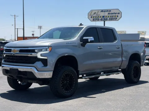 Another view of 2024 Chevrolet Silverado 1500 Crew Cab LT Pickup 4D 5 3/4 ft for sale in Las Cruces, NM at L&L Auto Sales