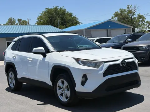 White 2021 Toyota RAV4 XLE Sport Utility 4D for sale in Las Cruces, NM