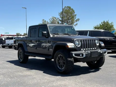 Gray 2023 Jeep Gladiator Overland Pickup 4D 5 ft for sale in Las Cruces, NM